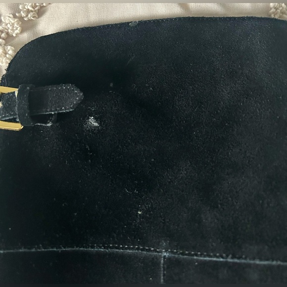 Charles David: Reed Black Suede Over the Knee Thigh High Boots - Picture 5 of 5